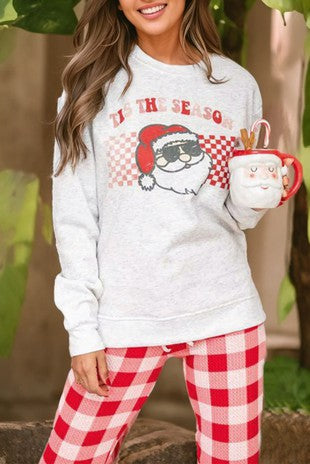 'Tis the Season PJ sweatshirt