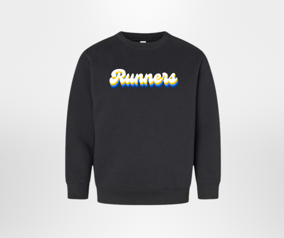 Retro Runners, tee in toddler, youth, & adult