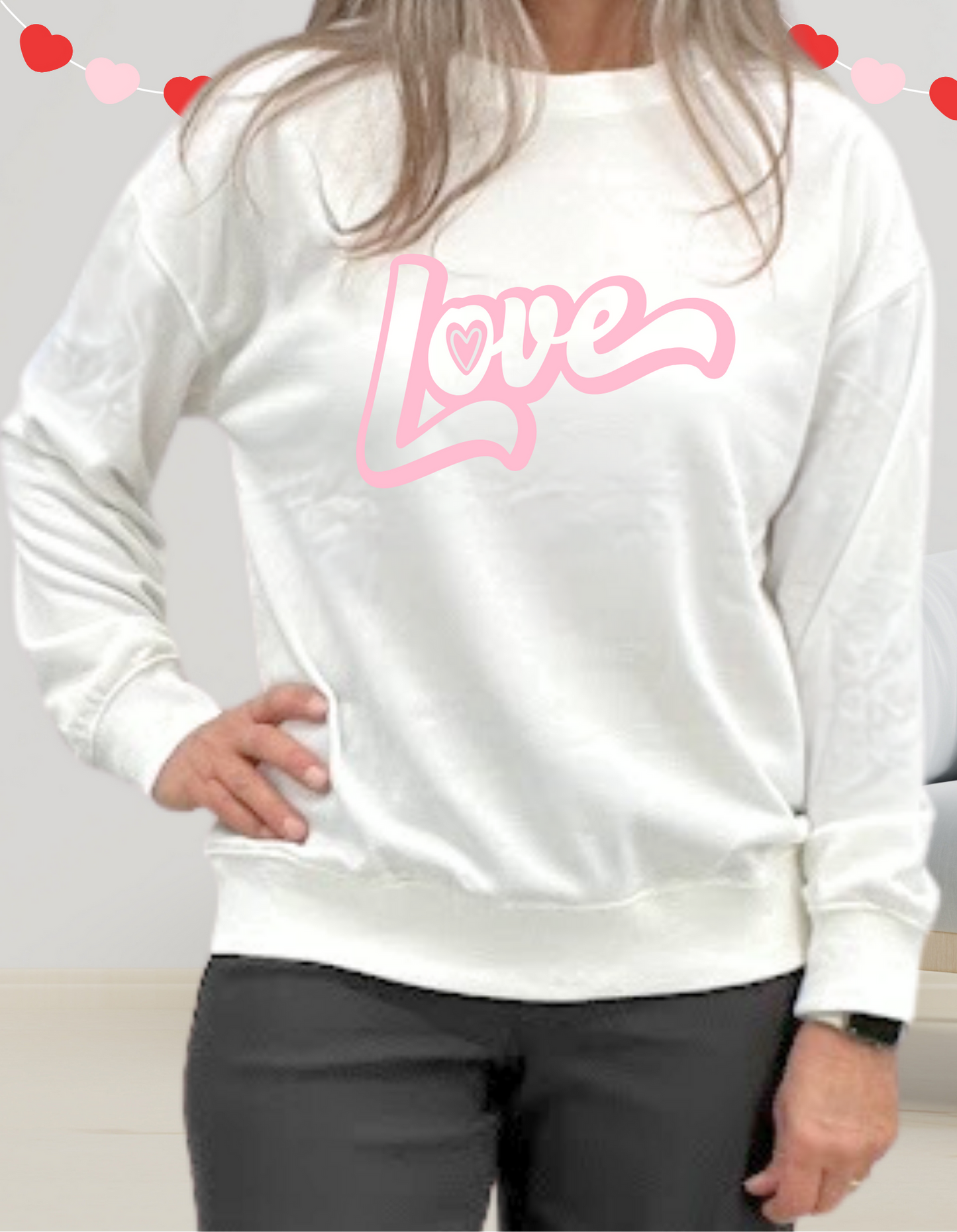 Love, sweatshirt