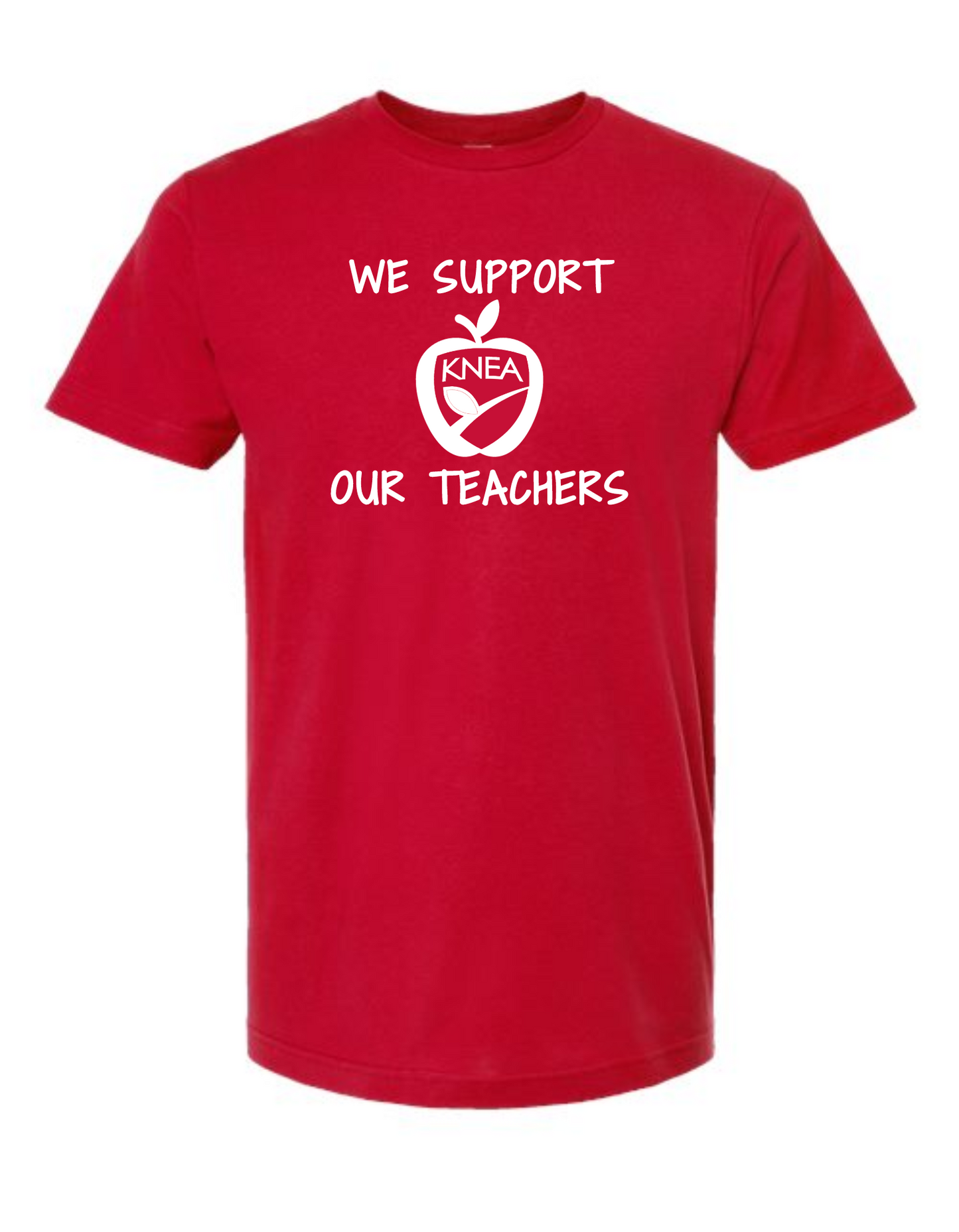 We Support Our Teachers, tee