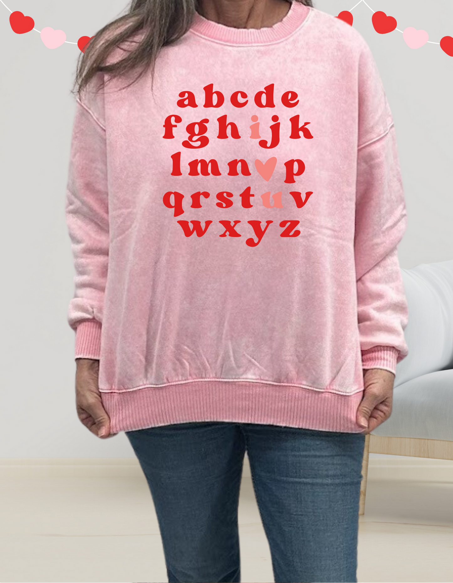 ABC I Love You, sweatshirt