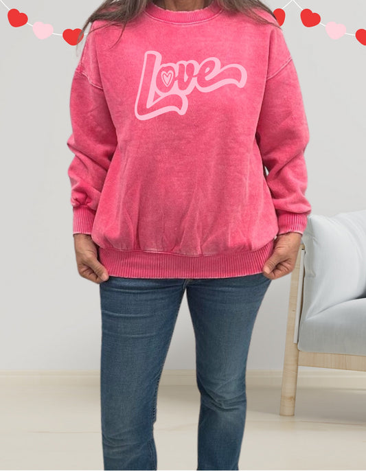 Love, sweatshirt