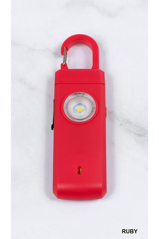 Personal Safety Alarm and Flashlight