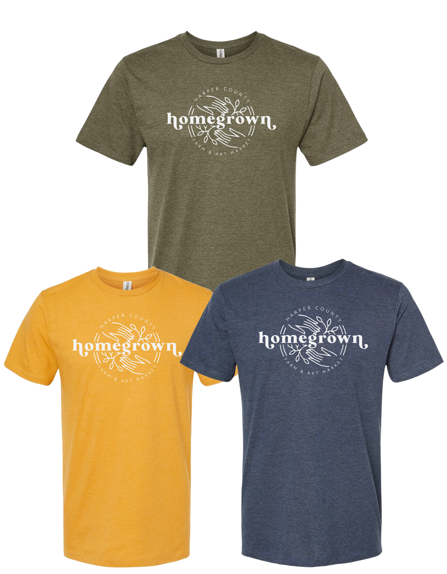 Harper County Homegrown Support Tees