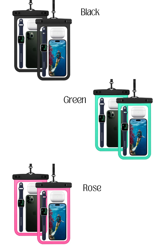 Waterproof Pouch in Multiple Colors