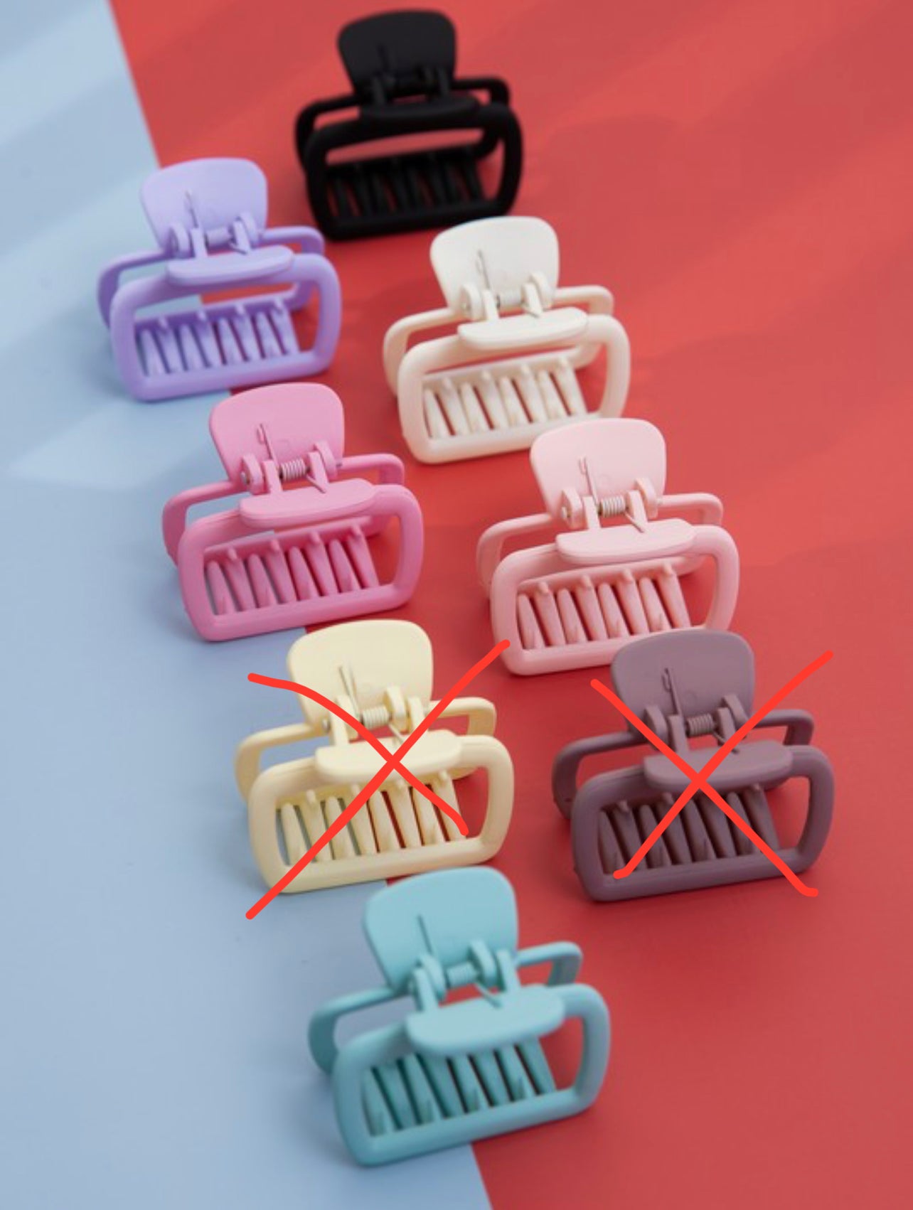 Open Says Me, Claw clip in multiple colors