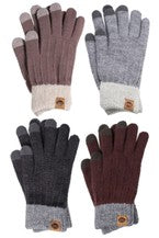 Touchscreen gloves, multiple colors