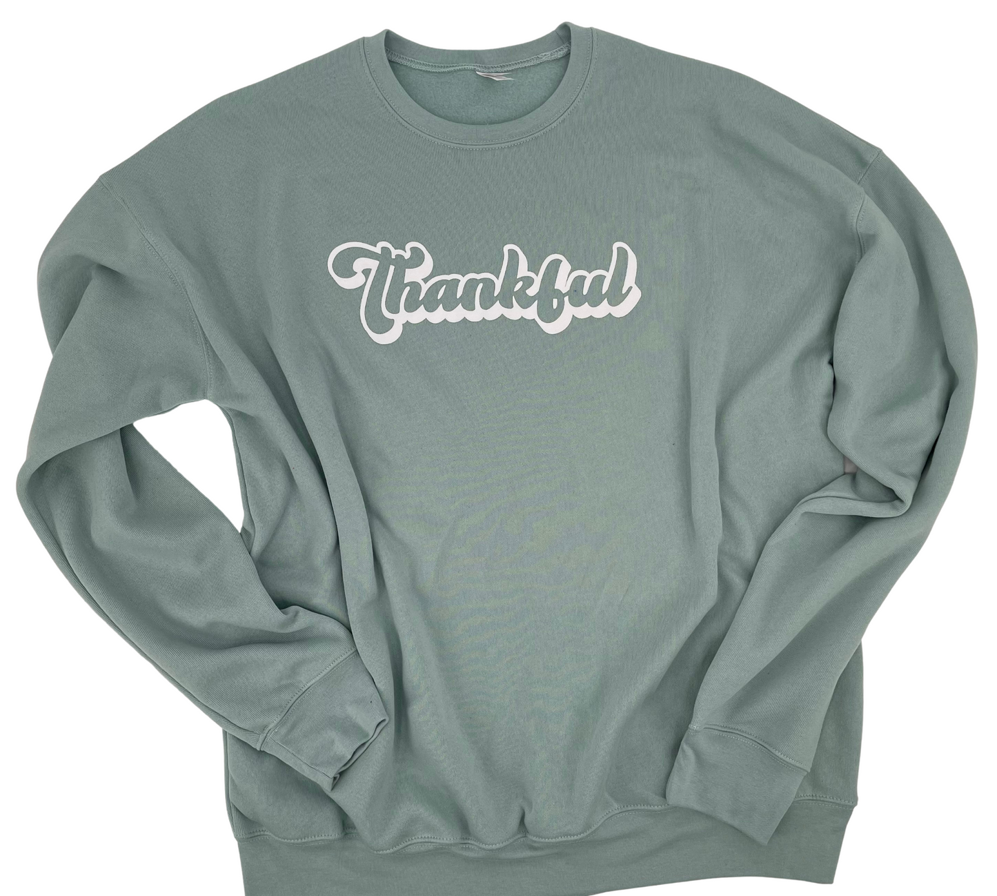 Thankful Puff Sweatshirt, Multiple Options