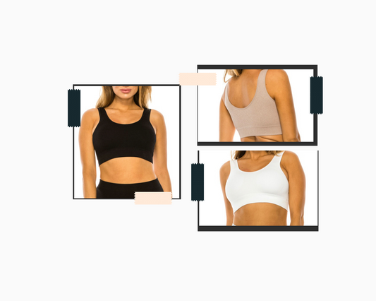 Seamless Bra in multiple colors