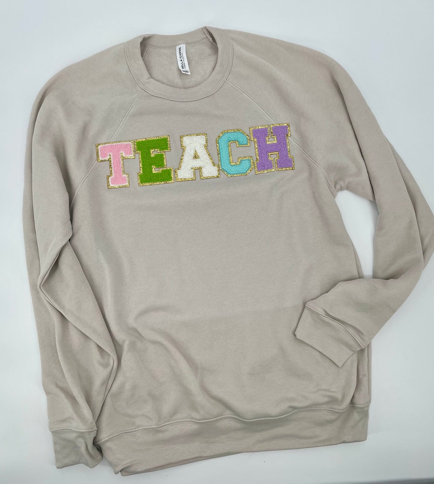 Letter Sweatshirt-TEACH